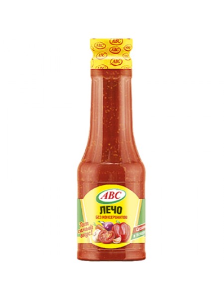 Кетчуп АВС Лечо 320г*15 ст.банка Кетчуп АВС Лечо 320г*15 ст.банка